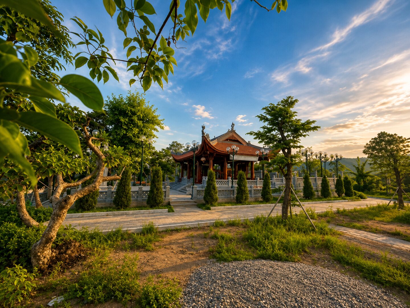 Visiting Bao Ha Temple